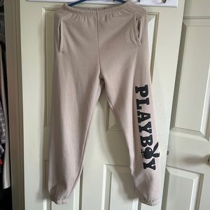 Playboy sweat pants from Urban Planet